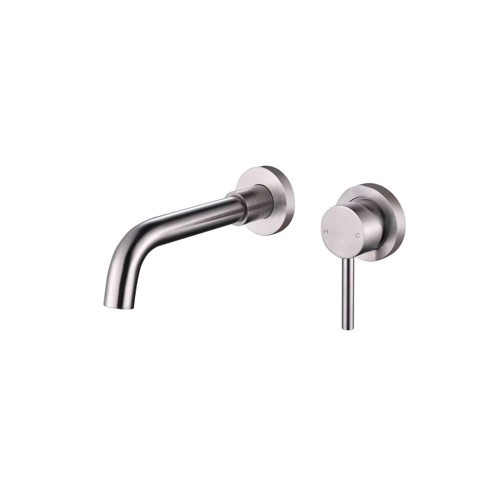 Evoke Wall Mounted Basin Mixer and Spout gallery detail image