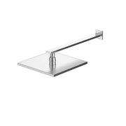 Cube Brushed Nickle Tapware Range gallery detail image