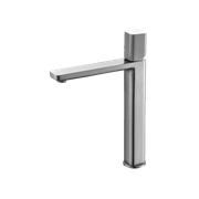 Cube Tall Basin Mixer Brushed Nickel gallery detail image