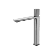 Cube Brushed Nickle Tapware Range gallery detail image