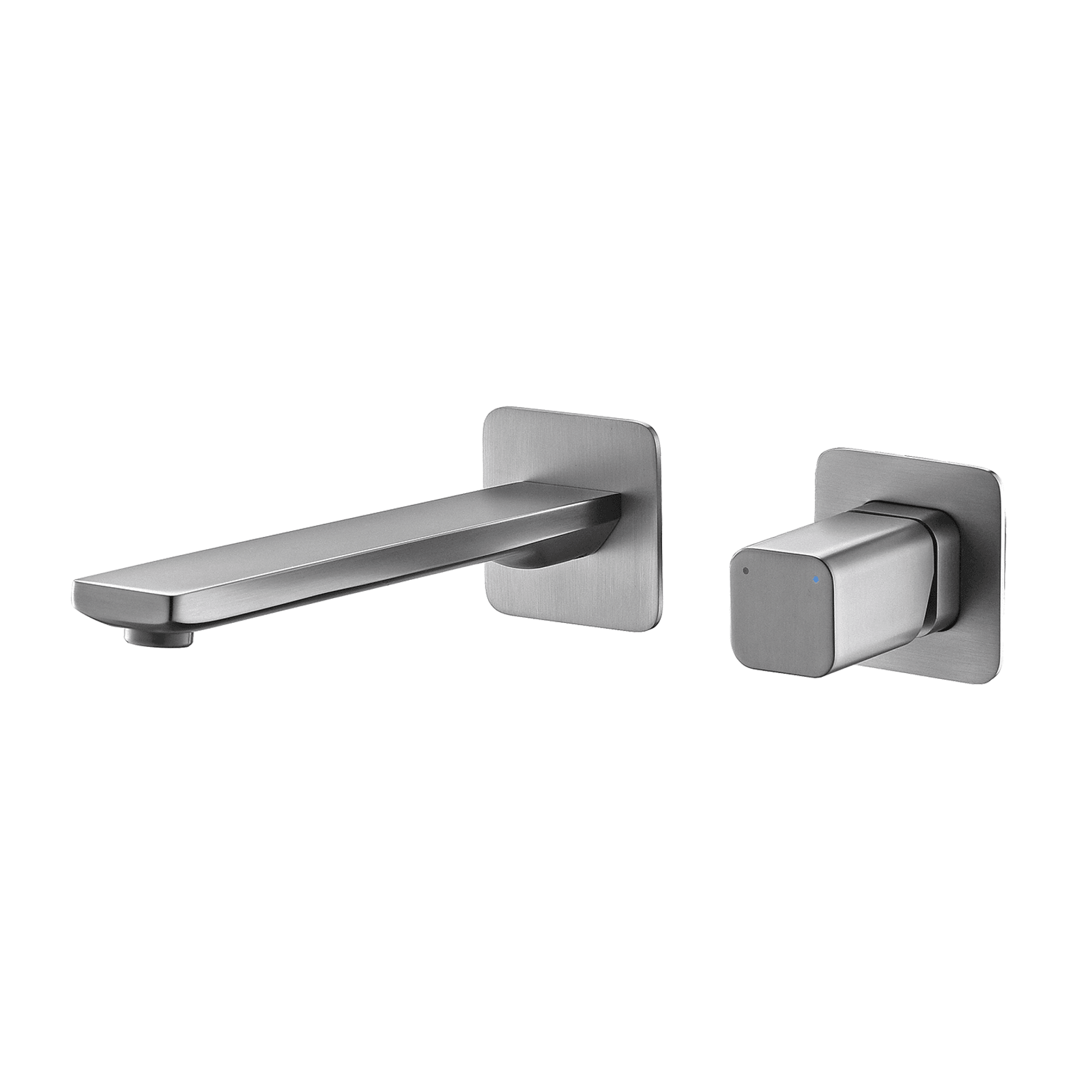 Cube Brushed Nickle Tapware Range gallery detail image