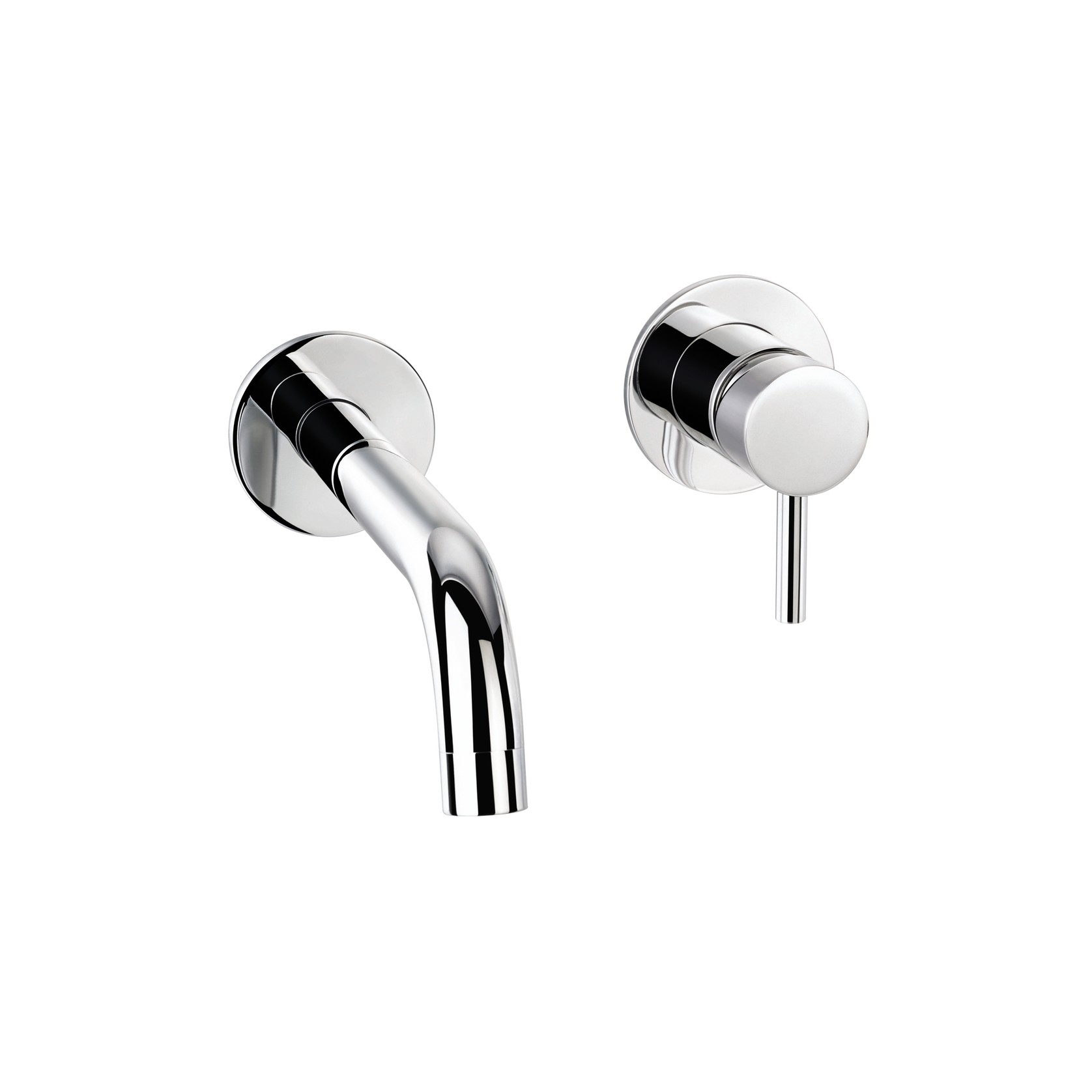 Elisa Wall Mounted Basin Mixer Chrome gallery detail image