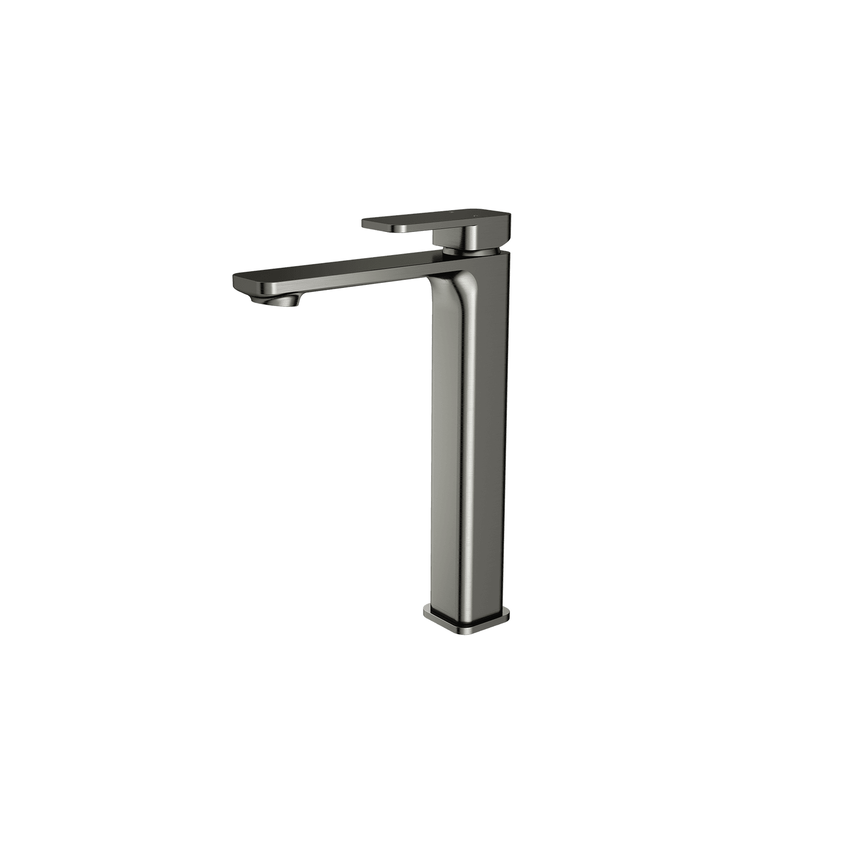 Flint Tall Basin Mixer Gun Metal gallery detail image