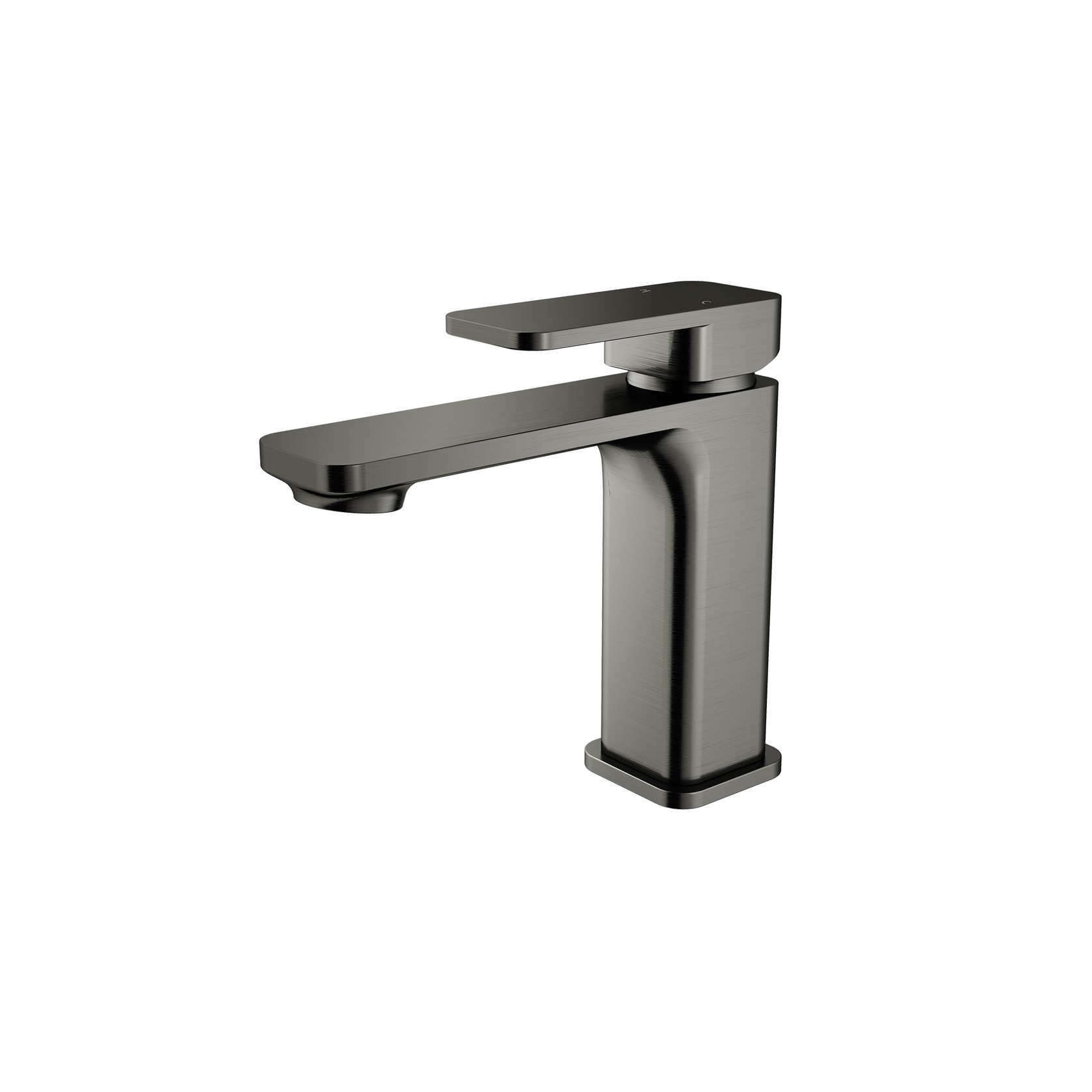 Flint Standard Basin Mixer Gun Metal gallery detail image