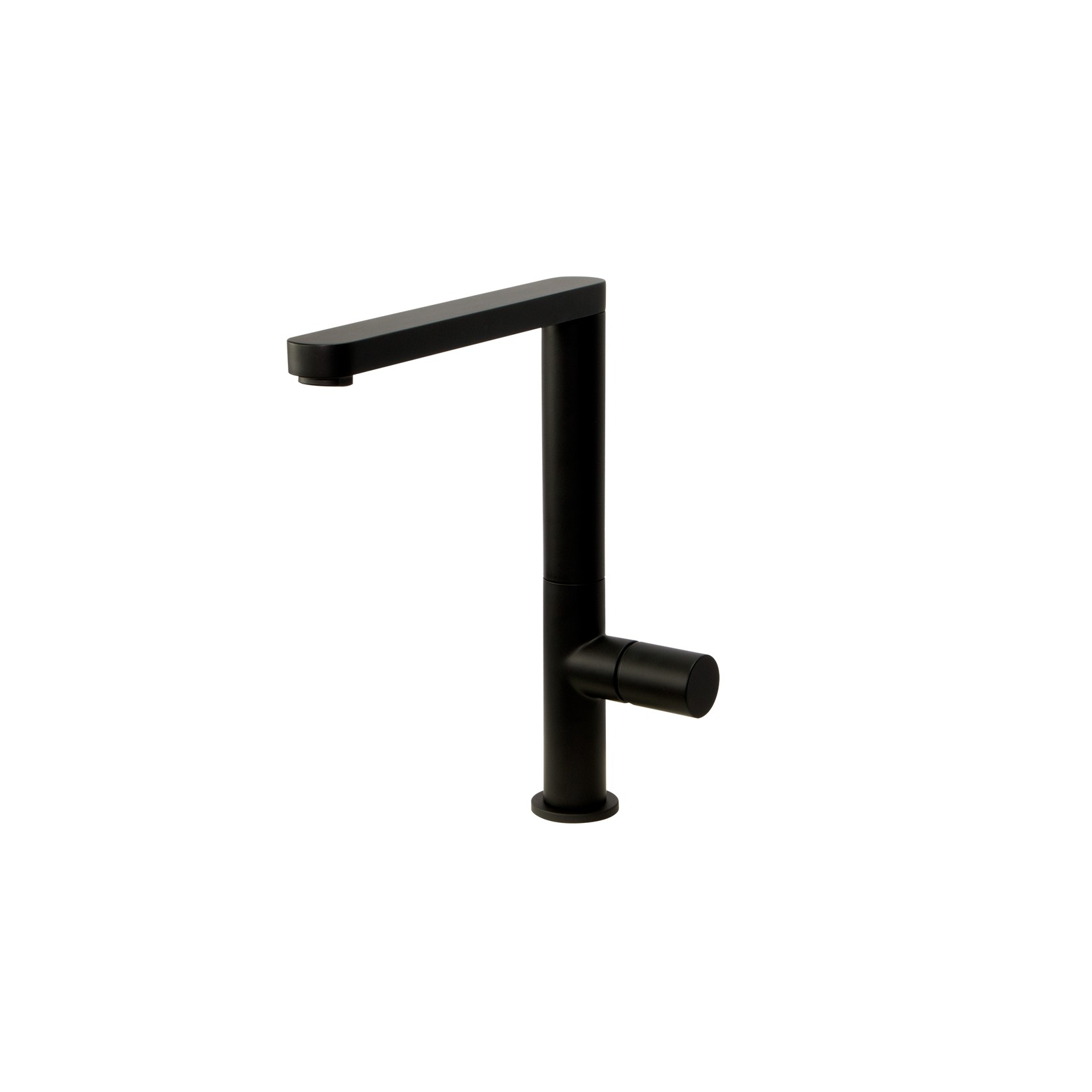 Carbon Minimalist Swivel Mixer Satin Black gallery detail image