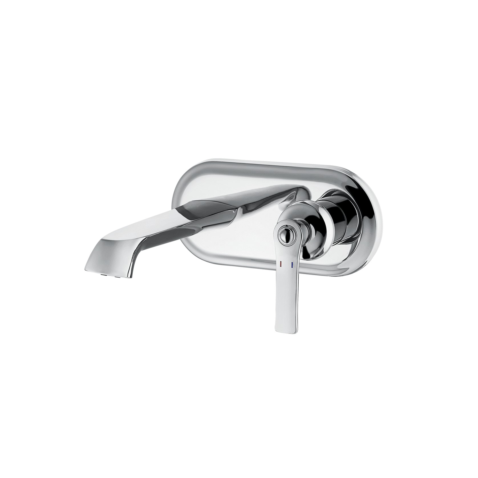 Liberty Wall Mounted Basin Mixer Chrome gallery detail image