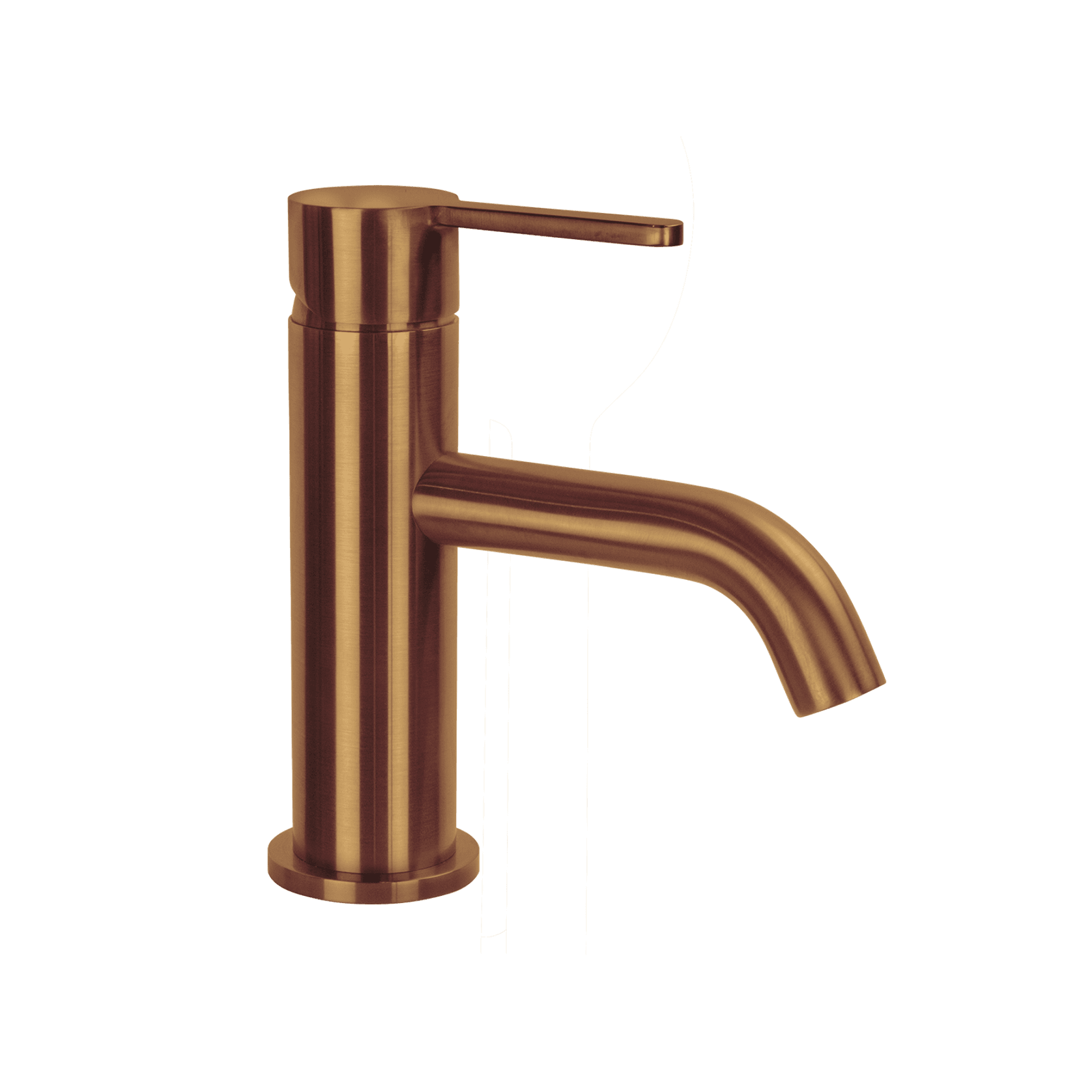 Loft Standard Basin Mixer Brushed Copper gallery detail image