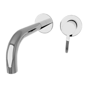 Loft Wall Basin Mixer with Short Spout Chrome gallery detail image