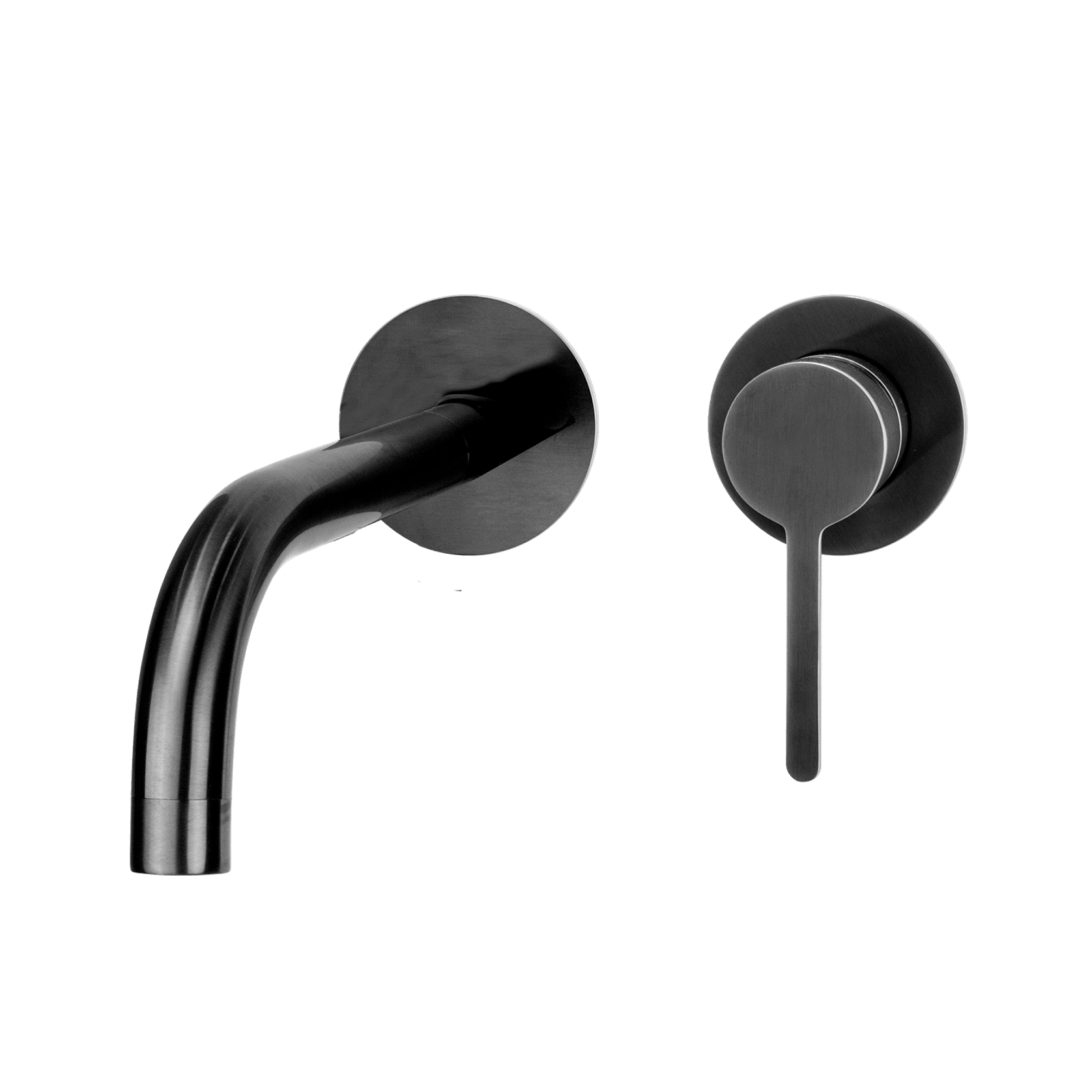Loft Wall Basin Mixer Gun Metal gallery detail image