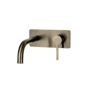 Loft Wall Mounted Basin Mixer Gun Metal gallery detail image