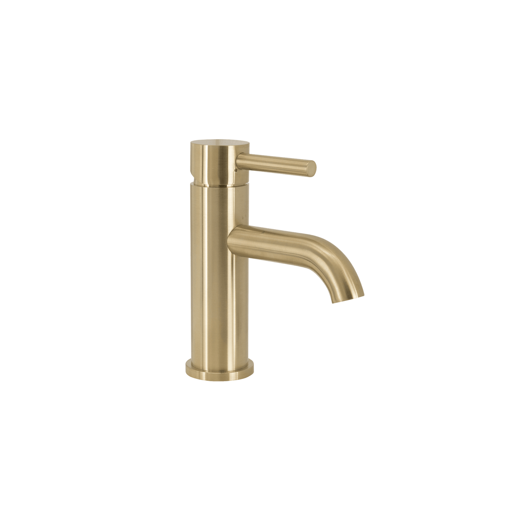 Scarab Standard Basin Mixer Brushed Gold gallery detail image