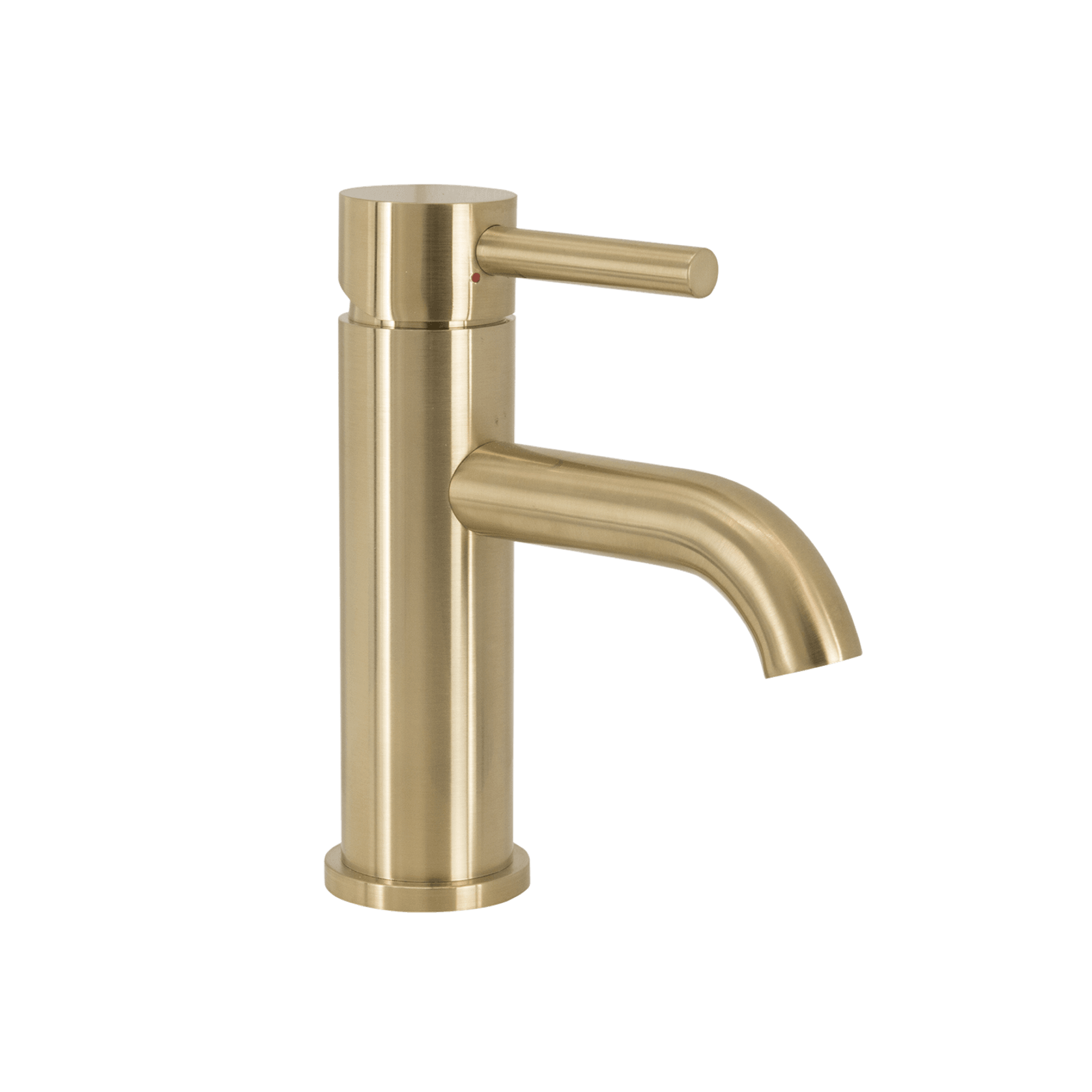 Scarab Standard Basin Mixer Brushed Gold gallery detail image