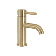 Scarab Standard Basin Mixer Brushed Gold gallery detail image