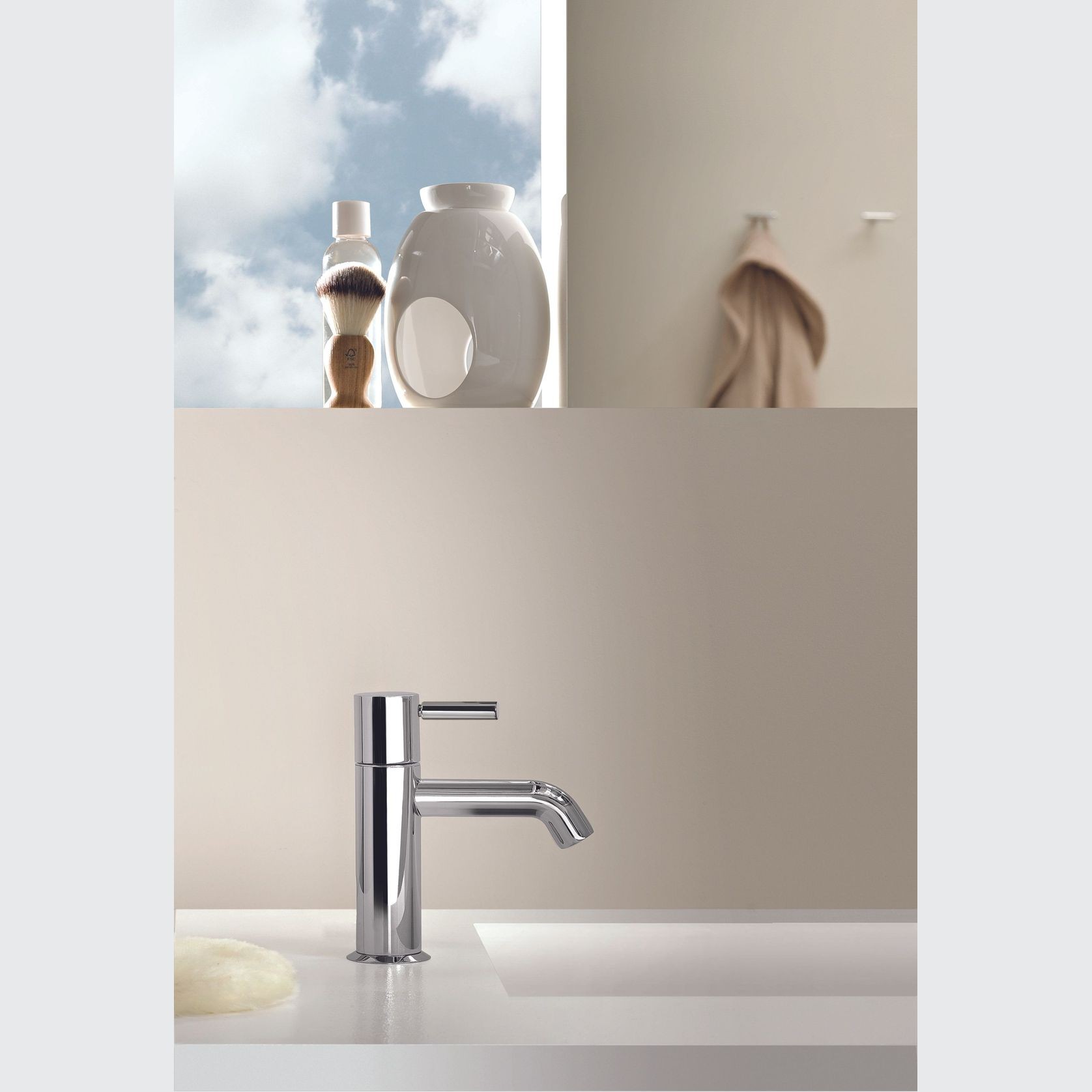 Nostromo Basin Mixer With Lever Handle gallery detail image