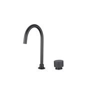 Moon Swivel Basin Mixer Gun Metal Grey gallery detail image