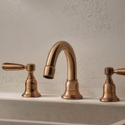 Fairfield - Metal lever basin tap with low spout gallery detail image
