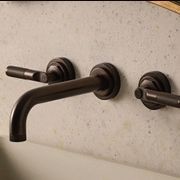 Lathe - Wall mounted basin tap with levers gallery detail image
