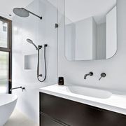 Bath & Basin Spout - SPOUT17 Brushed Gunmetal gallery detail image