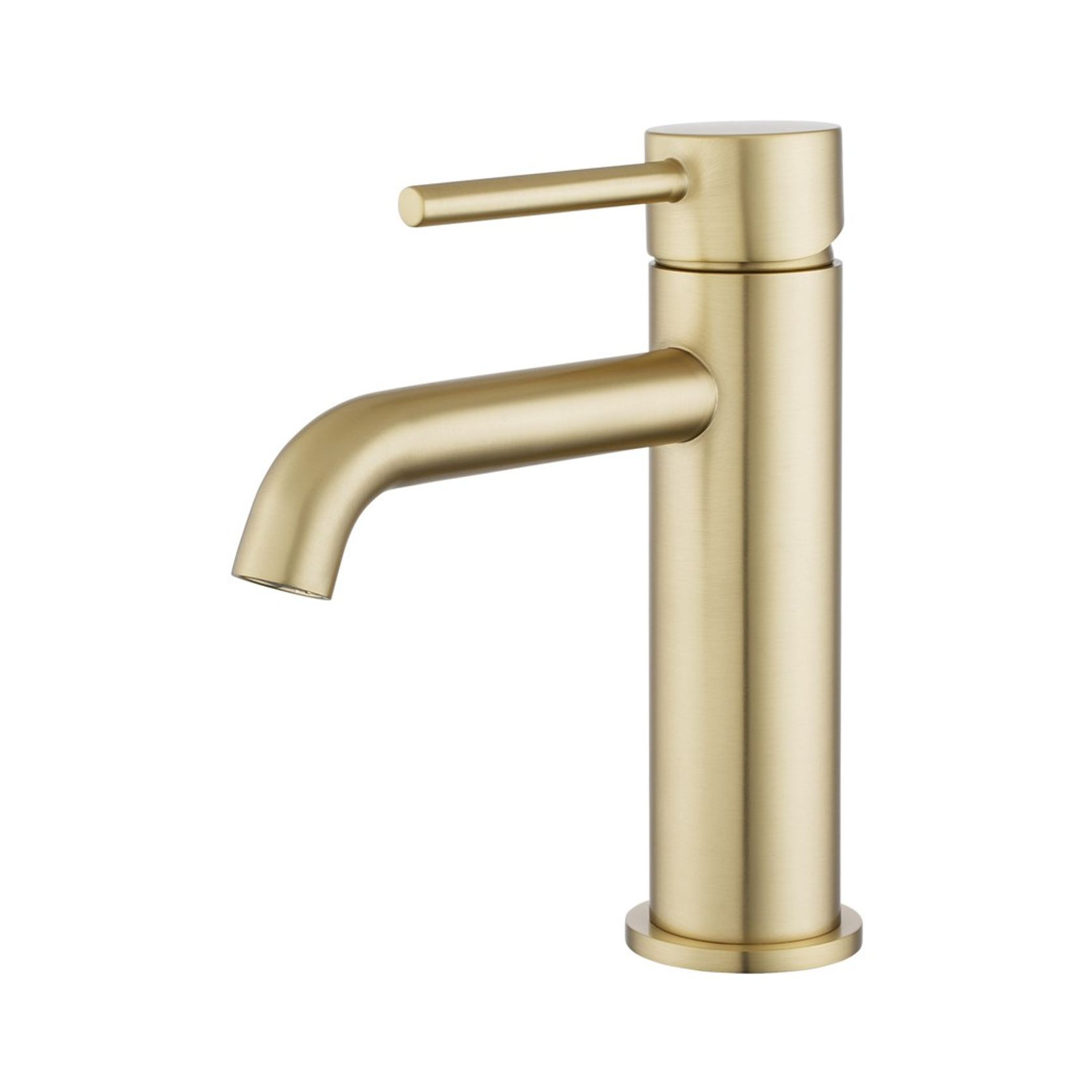 Lucid Pin Basin Mixer Light Brushed Brass gallery detail image