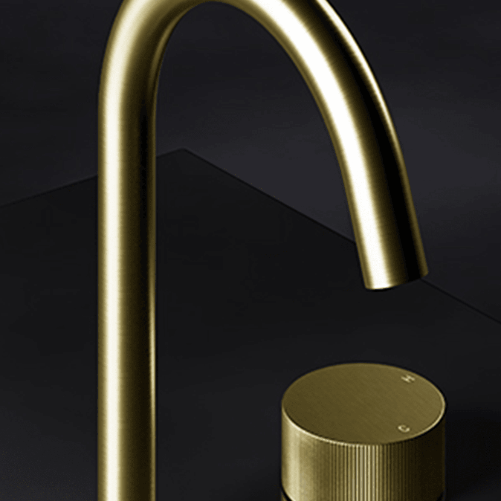 Lente 2 Tap Hole Progressive Deck Mounted Basin Mixer gallery detail image