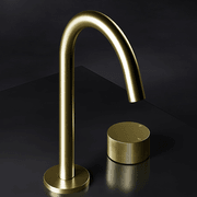 Lente 2 Tap Hole Progressive Deck Mounted Basin Mixer gallery detail image