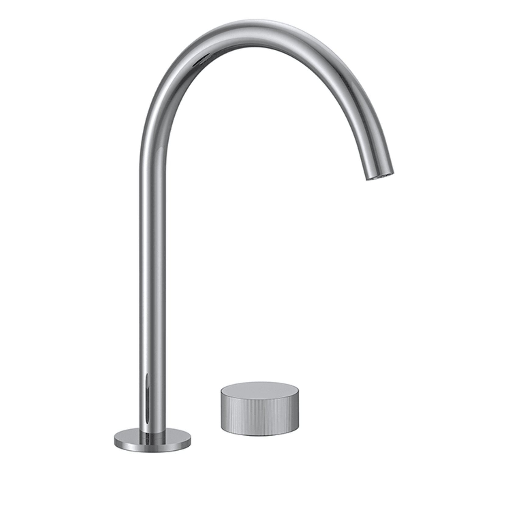 Lente Progressive High Spout Deck Mounted Basin Mixer gallery detail image