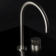 Lente Progressive High Spout Deck Mounted Basin Mixer gallery detail image