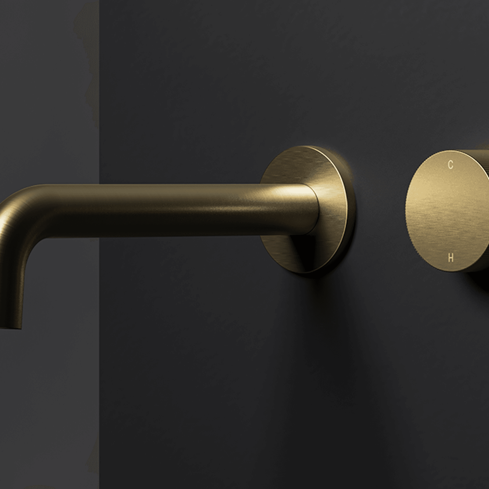Lente 2 Tap Hole Progressive Wall Mounted Mixer gallery detail image
