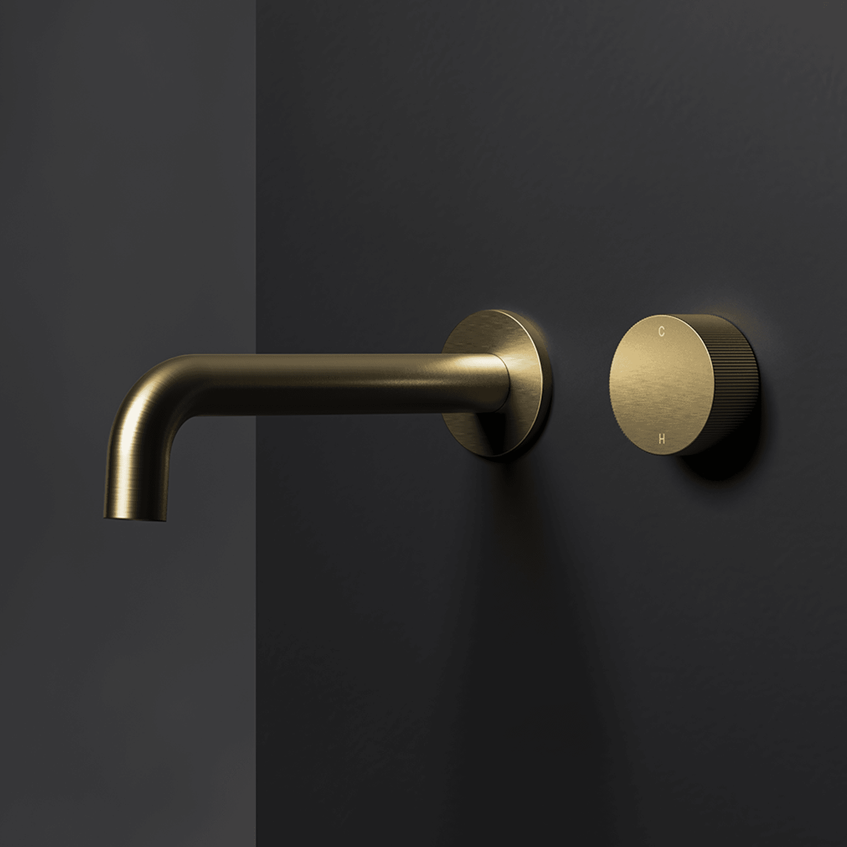 Lente 2 Tap Hole Progressive Wall Mounted Mixer gallery detail image