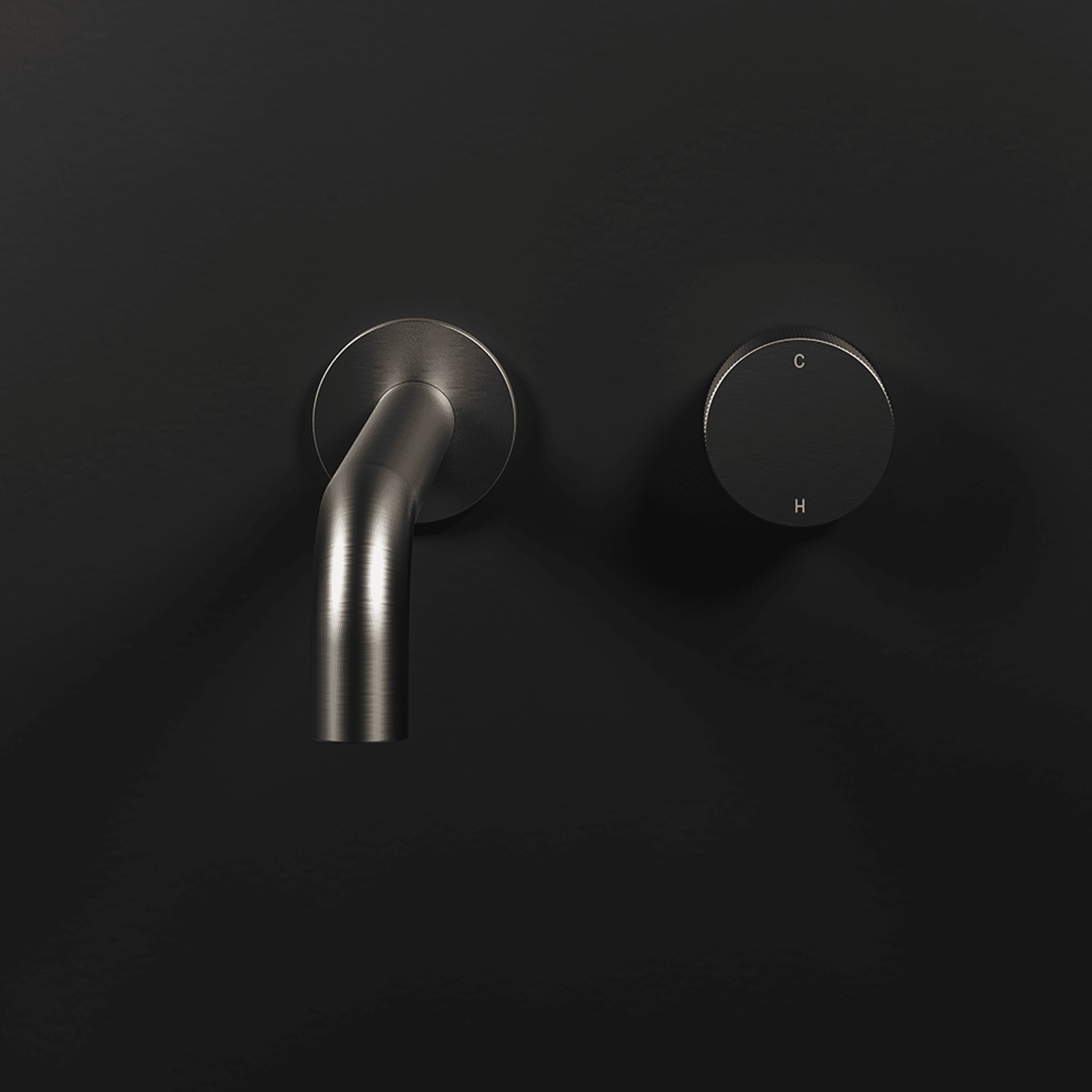 Lente 2 Tap Hole Progressive Wall Mounted Mixer gallery detail image