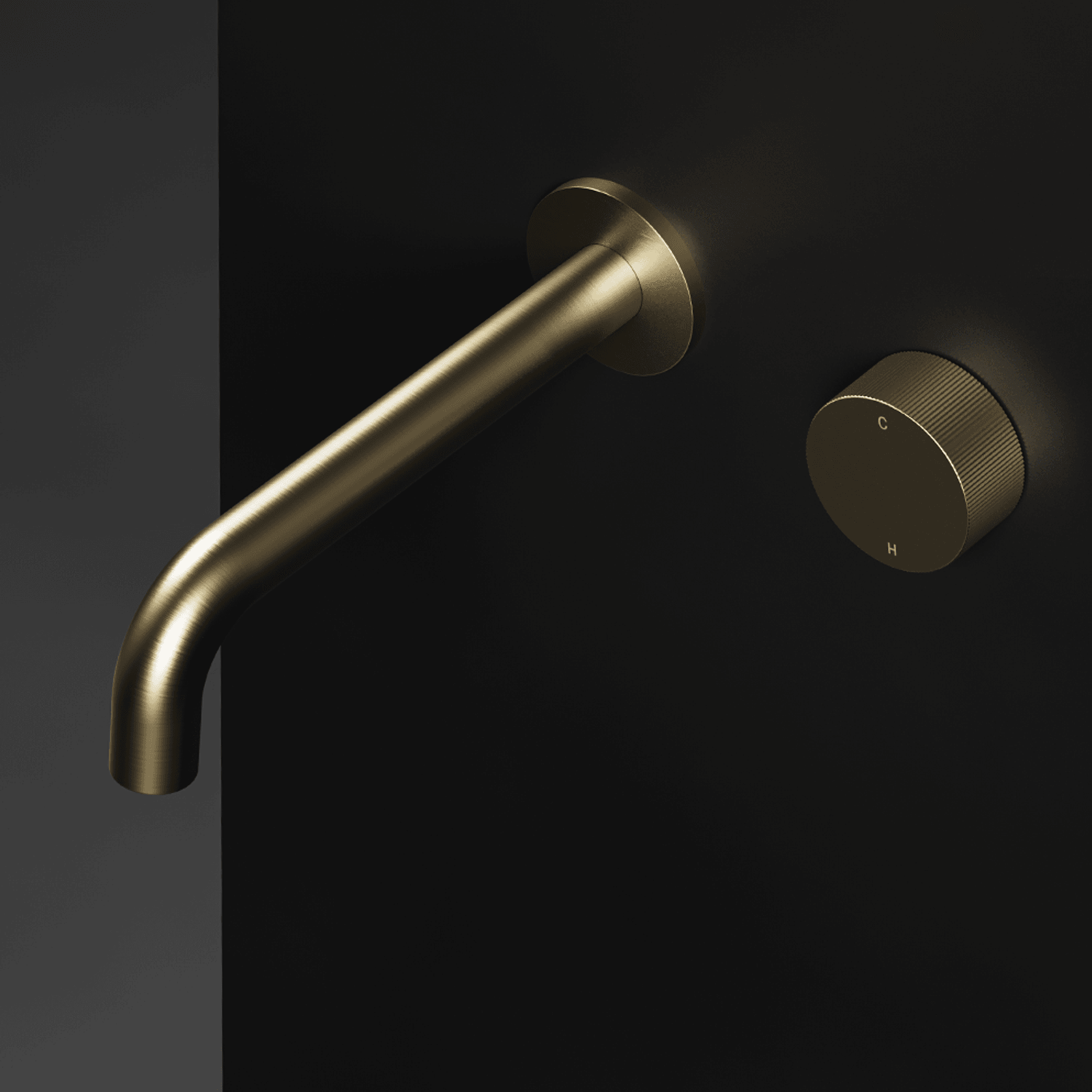 Lente 2 Tap Hole Progressive Wall Mounted Mixer gallery detail image