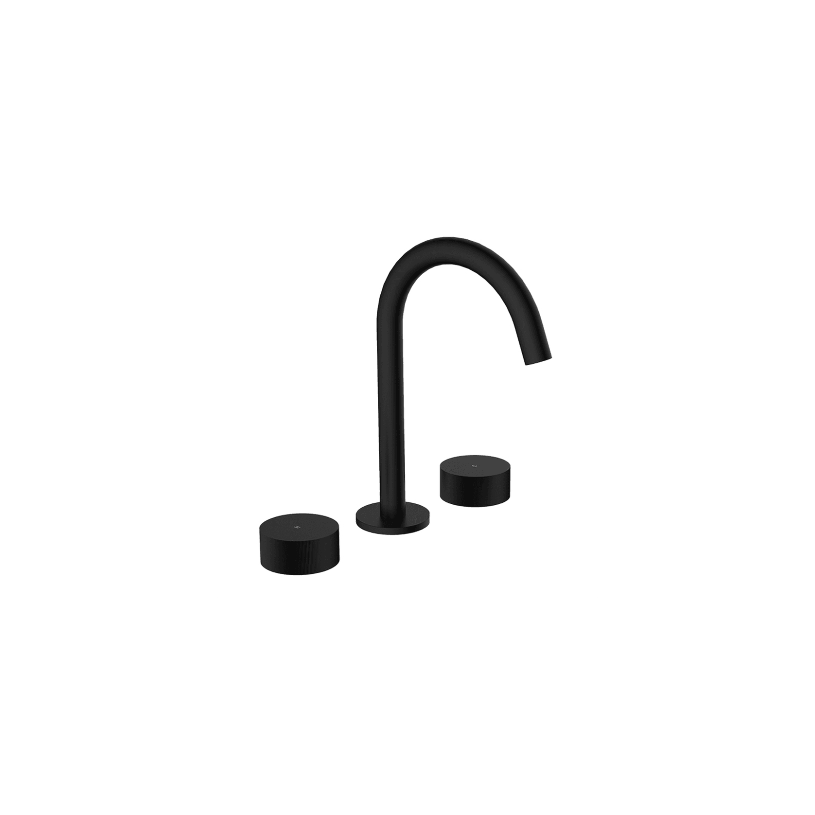 Lente 3 Tap Hole Deck Mounted Basin Mixer gallery detail image