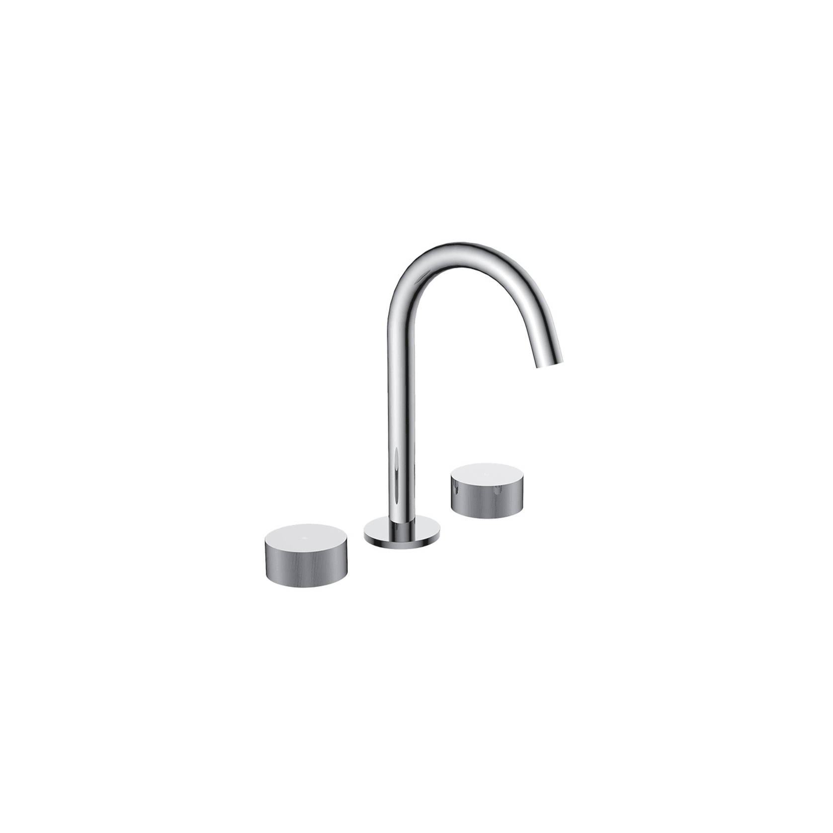 Lente 3 Tap Hole Deck Mounted Basin Mixer gallery detail image