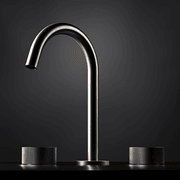 Lente 3 Tap Hole Deck Mounted Basin Mixer gallery detail image