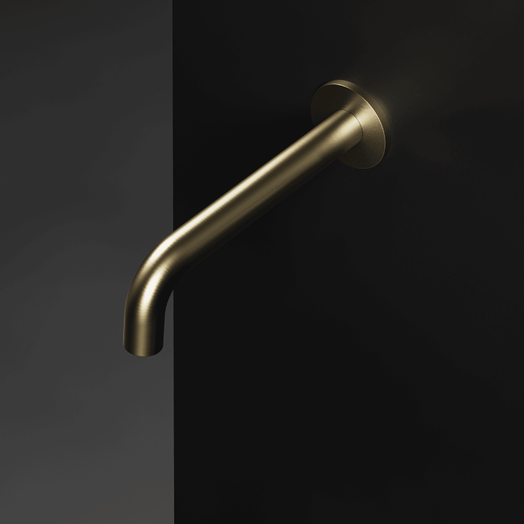 Lente Wall Bath/Basin Spout 200mm gallery detail image