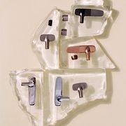 Veloce 3 tap hole Deck Mounted Basin Mixer gallery detail image