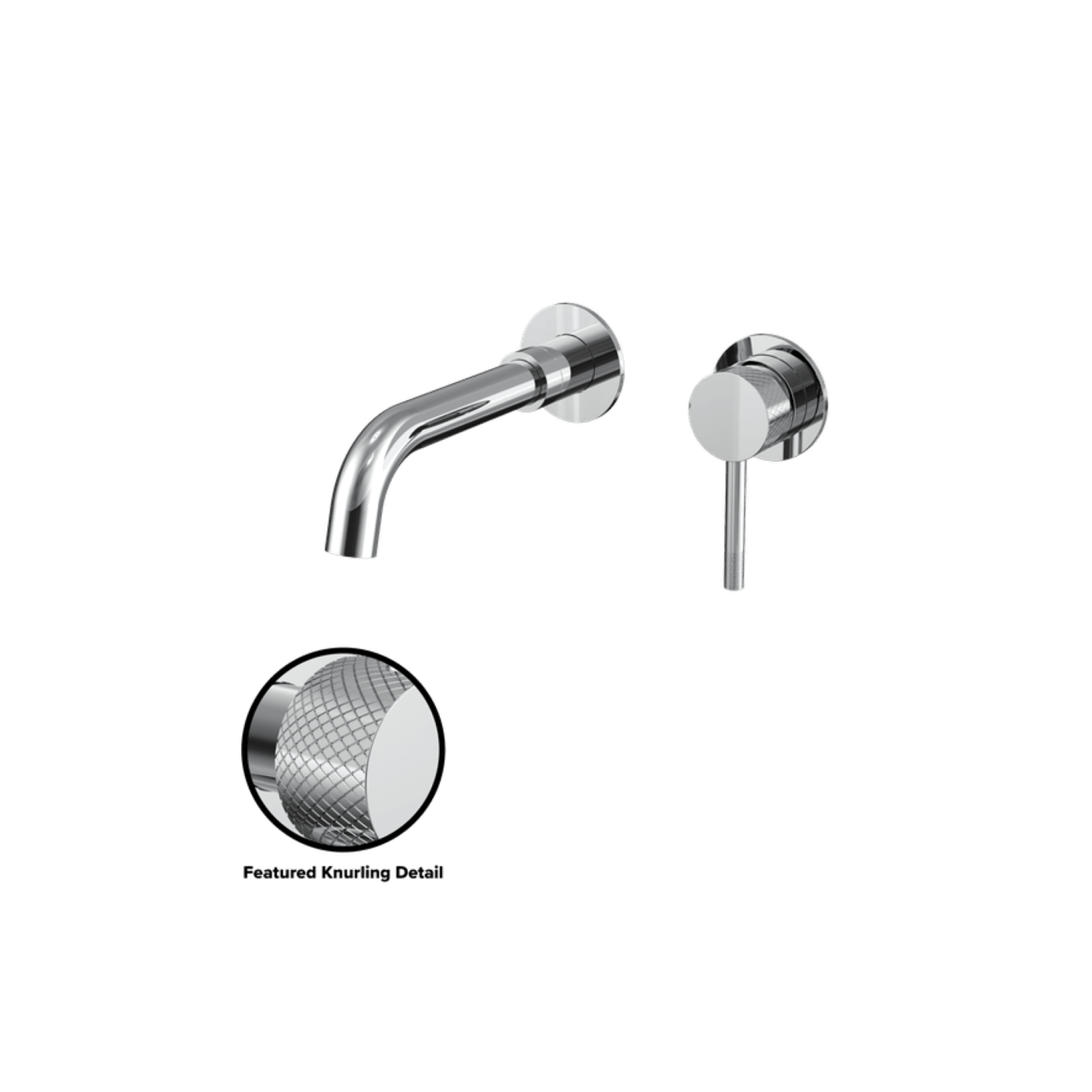Motivo Wall Mounted Basin Mixer and Spout gallery detail image