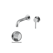 Motivo Wall Mounted Basin Mixer and Spout gallery detail image