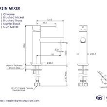 Maci Basin Mixer gallery detail image