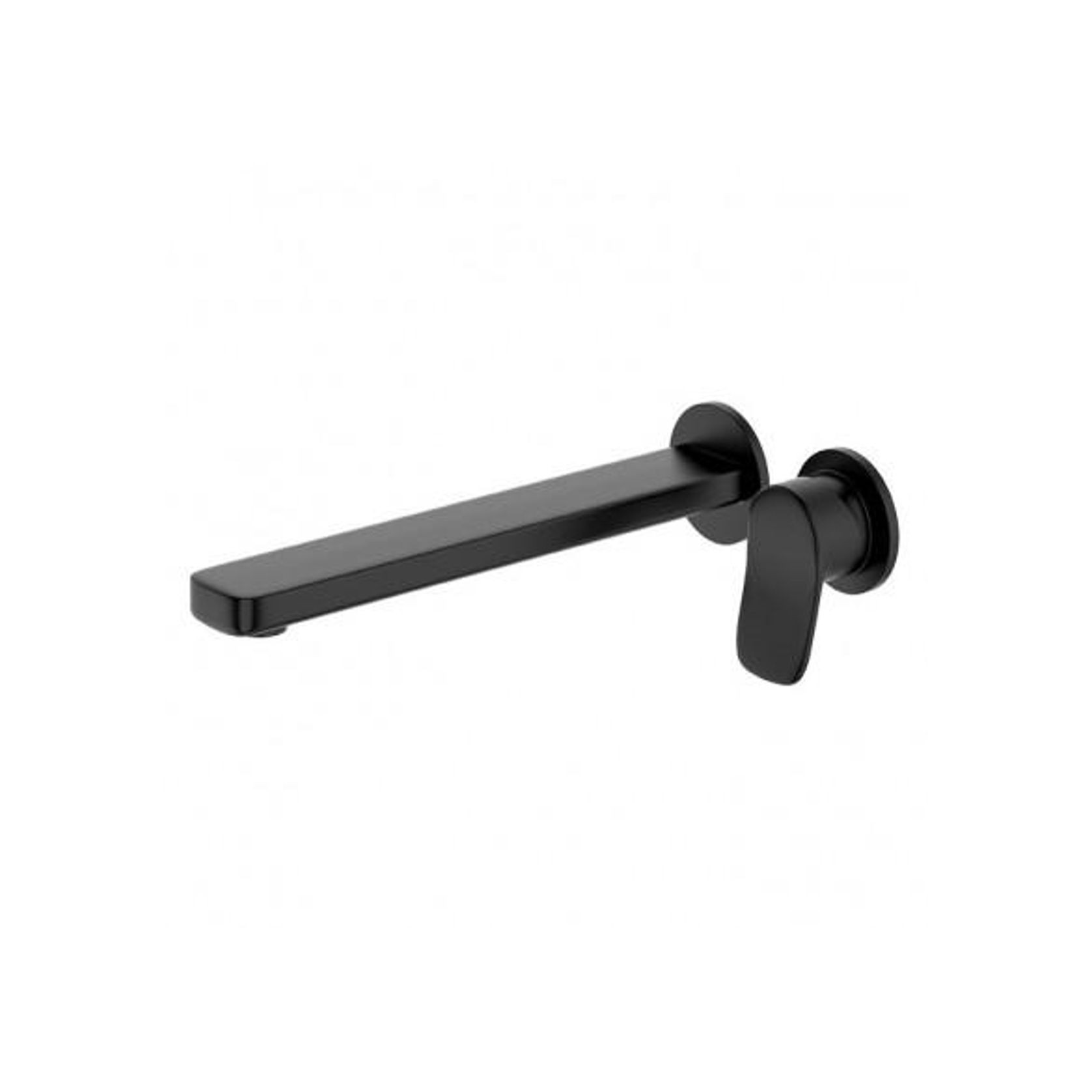 Brim Wall Mounted Basin Mixer 225mm Trimset gallery detail image