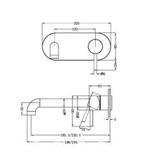 Zen SS316L Mixer 230mm Spout Trim Kits | Brushed Gold gallery detail image