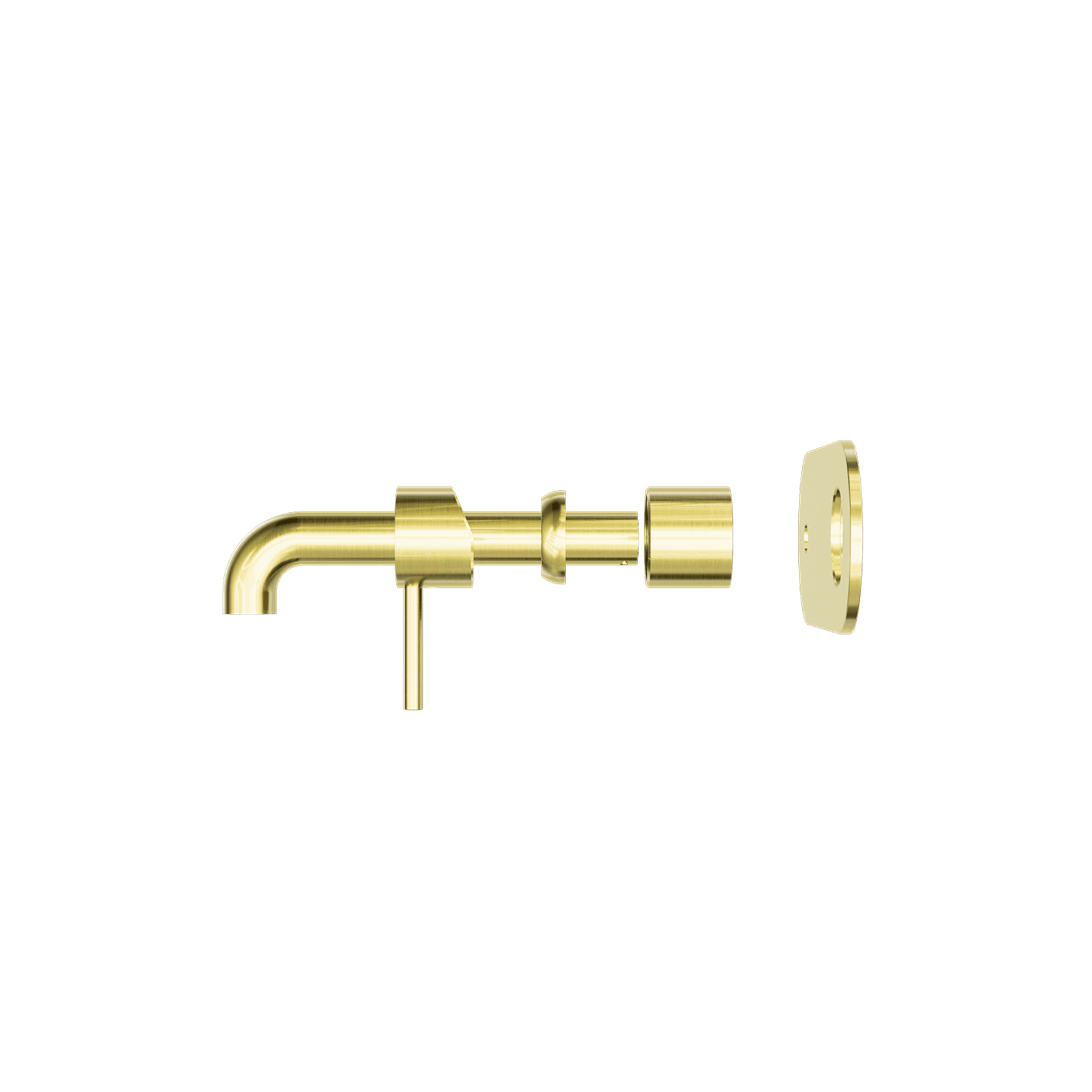 Zen SS316L Mixer 230mm Spout Trim Kits | Brushed Gold gallery detail image