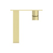 Bianca Wall Basin/Bath Mixer 187mm | Brushed Gold gallery detail image