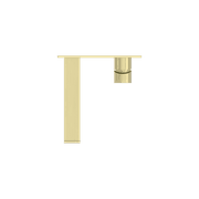 Bianca Wall Basin/Bath Mixer 187mm | Brushed Gold gallery detail image