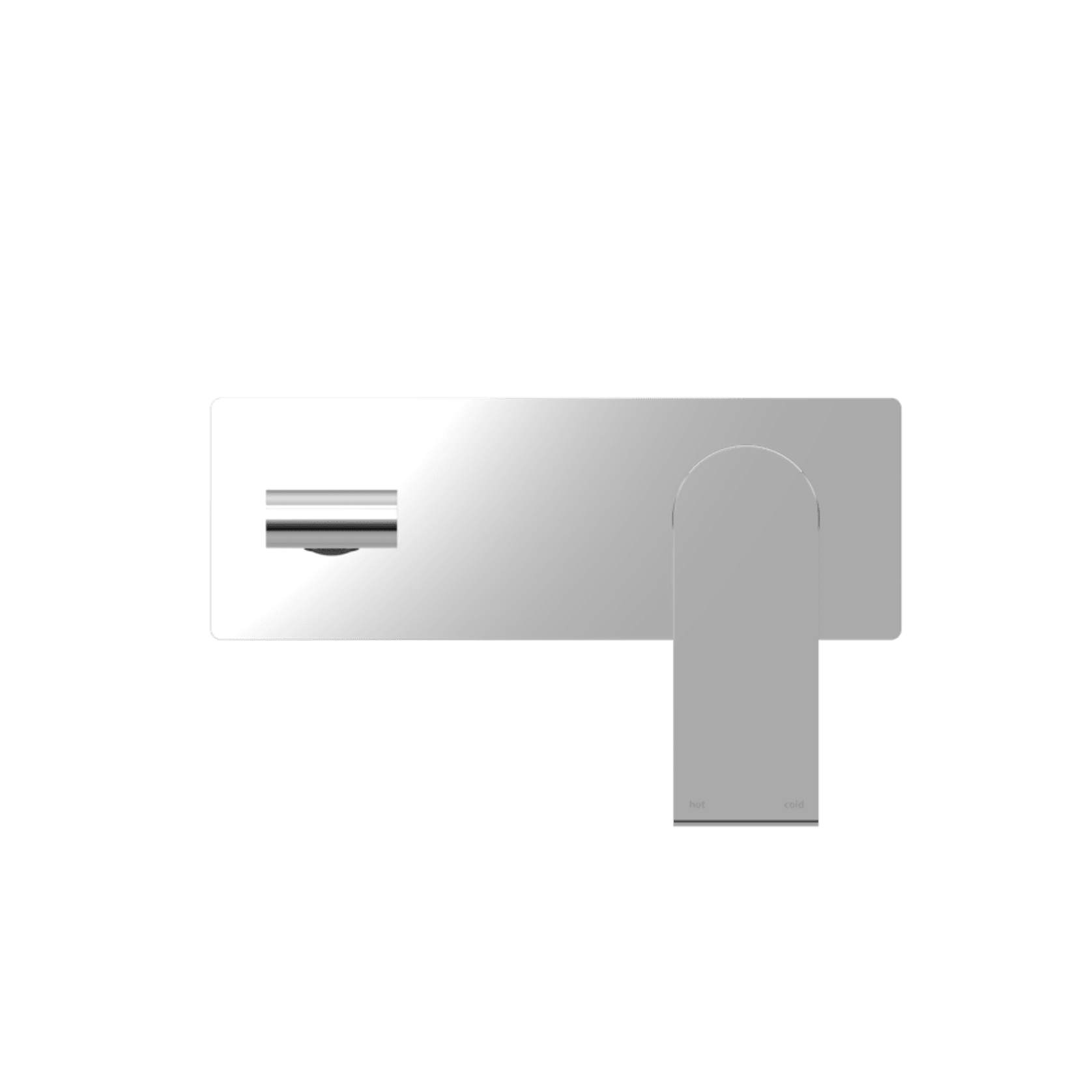 Bianca Wall Basin/Bath Mixer 187mm | Chrome gallery detail image