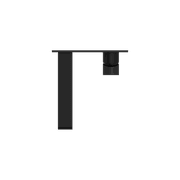 Bianca Basin/Bath Mixer 230mm | Matte Black gallery detail image