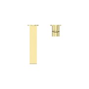 Bianca Basin/Bath Mixer Back Plate 230mm | Brushed Gold gallery detail image