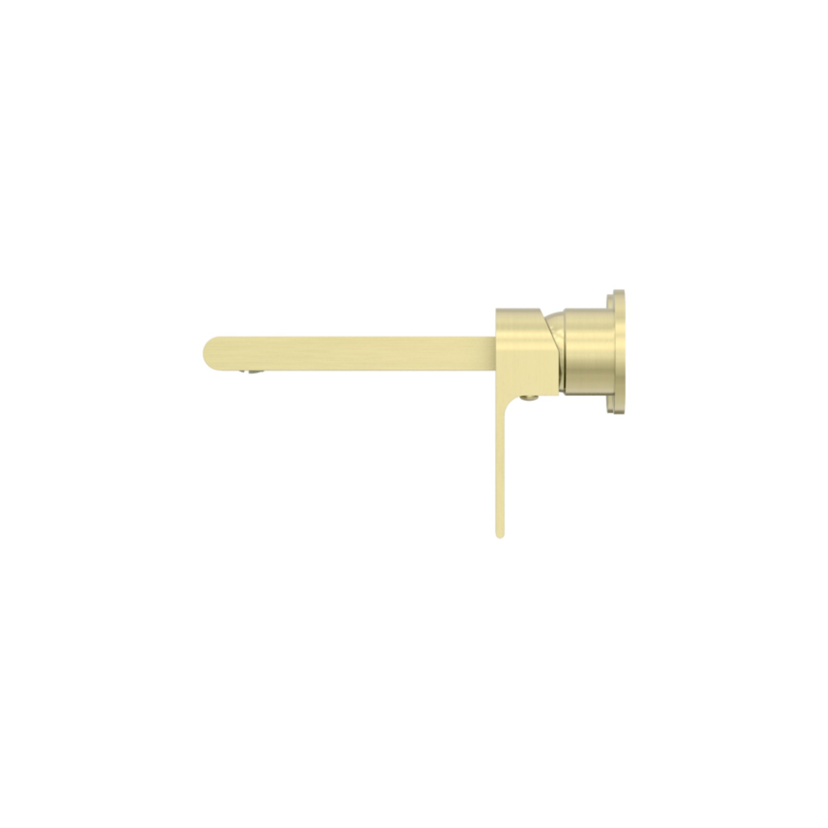 Bianca Basin/Bath Mixer Back Plate 230mm | Brushed Gold gallery detail image