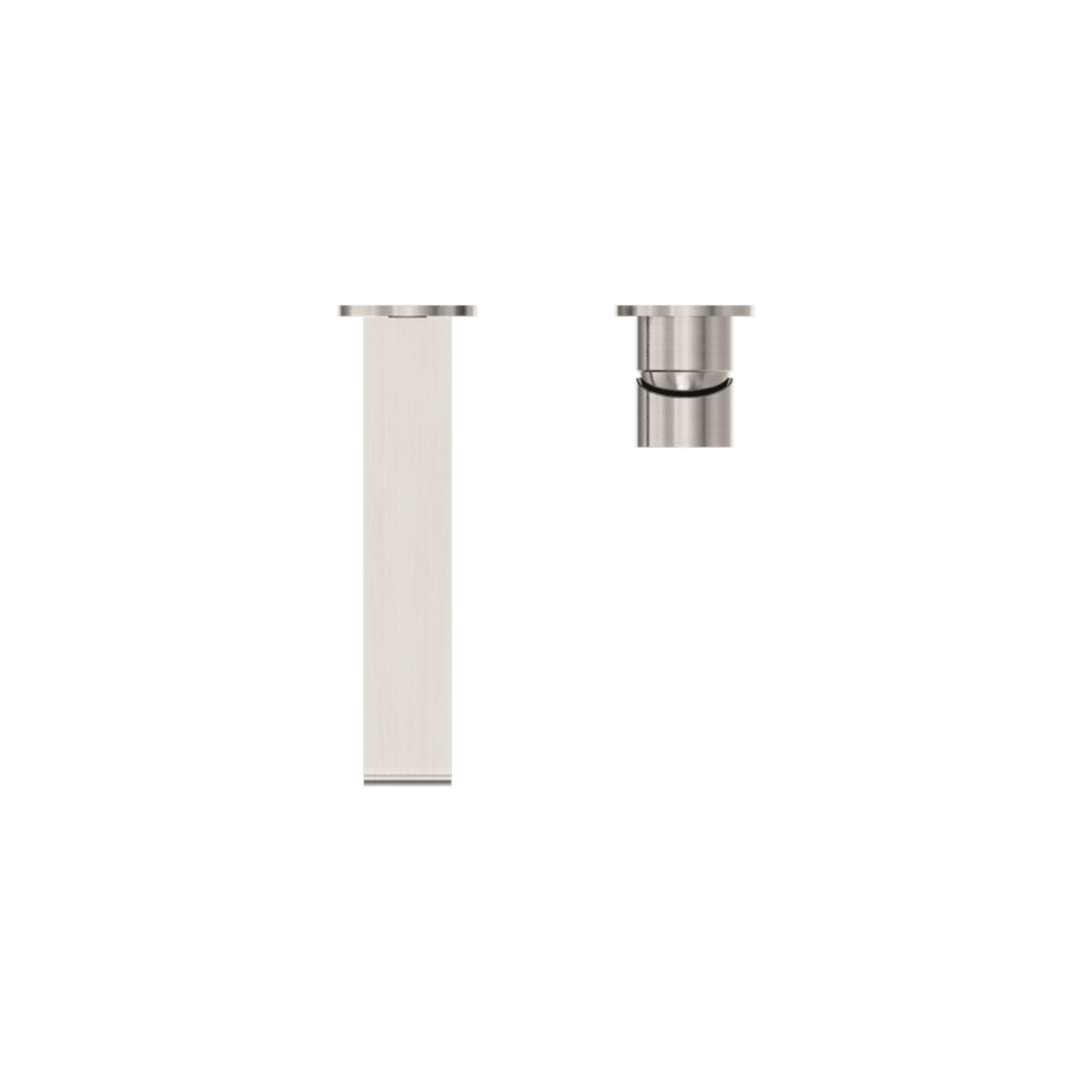 Bianca Mixer Separate Back Plate 187mm | Brushed Nickel gallery detail image