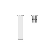 Bianca Mixer Separate Back Plate 187mm | Chrome gallery detail image